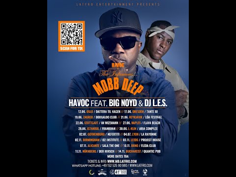 The Infamous! Mobb Deep HAVOC FEAT. BIG NOYD & DJ L.E.S. - Stuttgart 2025