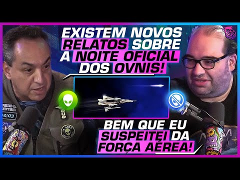 CONCORDARAM? DETALHES sobre a NOITE OFICIAL dos OVNIS  - SACANI E EDISON BOAVENTURA