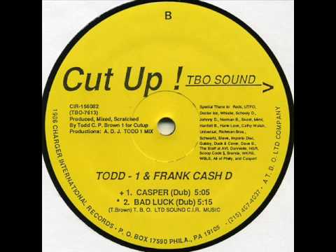 Todd-1 & Frank Cash D - Casper (The Friendly Rapper) (Cut Up! 1986)