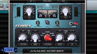 Video thumbnail for Nomad Factory ECHOES Analog Delay plugin review by SoundsAndGear