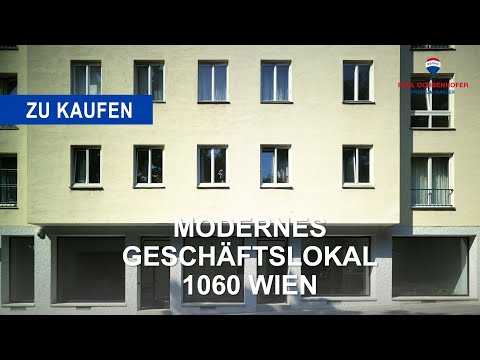 ERFOLGREICH VERMITTELT: Modernes Geschäftslokal, 130m² in 1060 Wien | Paul Ochsenhofer Immobilien