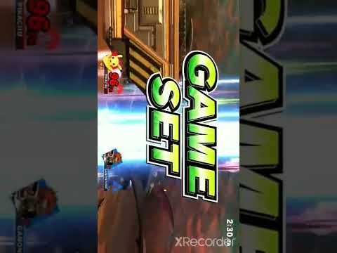 ダウン連崖奪い空下メテオ集！  ♯short  ♯スマブラSP  ♯ピカチュウ