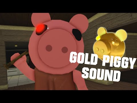 ROBLOX PIGGY 2 PIGGY WITH GOLD PIGGY SOUND JUMPSCARE - Roblox Piggy Book 2