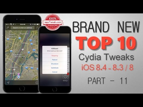 TOP 10 BRAND NEW CYDIA TWEAKS FOR iOS 8.4/8.3/8 - Part 11