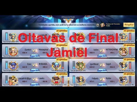 Jamiel Oitavas de Final!!!