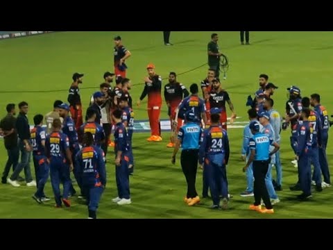 Kohli vs Gambhir fight (RCB vs LSG)