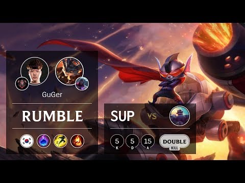 Rumble Support vs Braum - KR Grandmaster Patch 10.2
