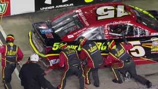 NASCAR | Danica Patrick runs in to Clint Bowyer on pit road