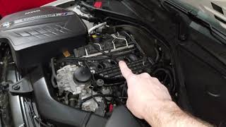 Engine Code Location on BMW N55, F Chassis