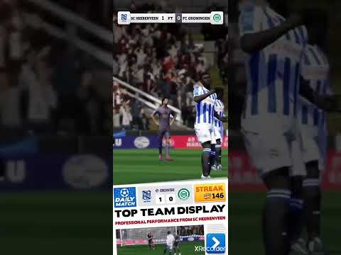 Score Hero 2022 / Daily Match : SC Heerenveen - FC Groningen
