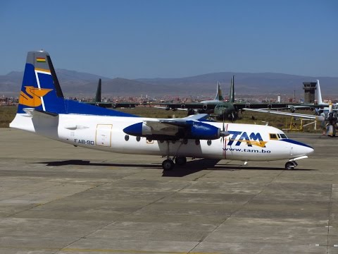 TAM Bolivia F-27-400M  - Flight from La Paz El Alto Internacional (LPB) to Uyuni Joya Andina (UYU)