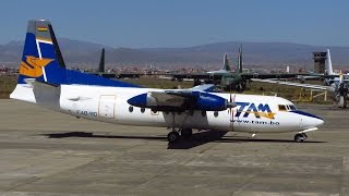 preview picture of video 'TAM Bolivia F-27-400M  - Flight from La Paz El Alto Internacional (LPB) to Uyuni Joya Andina (UYU)'