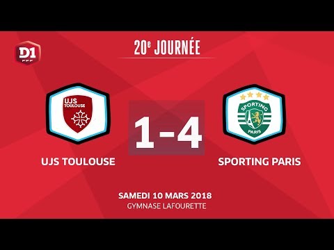 UJS Toulouse - Sporting Paris - KB Futsal 10-03-18