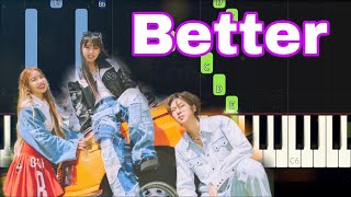 Download lagu MAMAMOO  (마마무 )  - Better (Feat. BIG Naughty) | Piano mp3