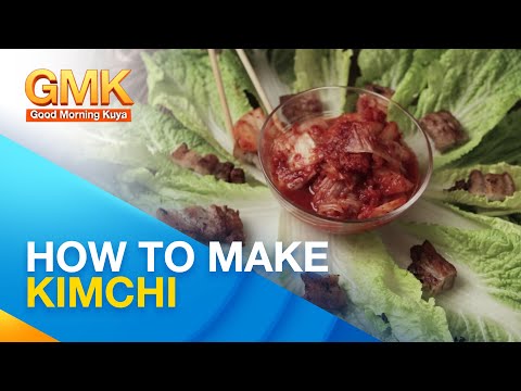 Tradisyonal na paghahanda ng Kimchi Cook Eat Right