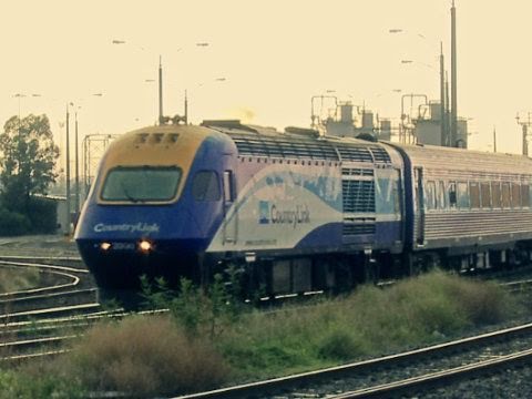 Countrylink XPT in Melbourne - Paxman VP185 Diesel Train in Australia