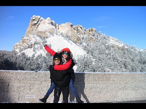 Mt. Rushmore South Dakota USA December 2017