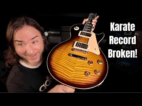 Unboxing #16 - I Broke a Karate Record Unboxing THESE Gibson Custom Shop Les Pauls 🤯
