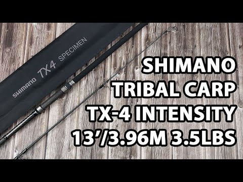 Вудлище коропове Shimano Tribal Carp TX-4 Intensity 13’/3.96m 3.5lbs - 2sec.