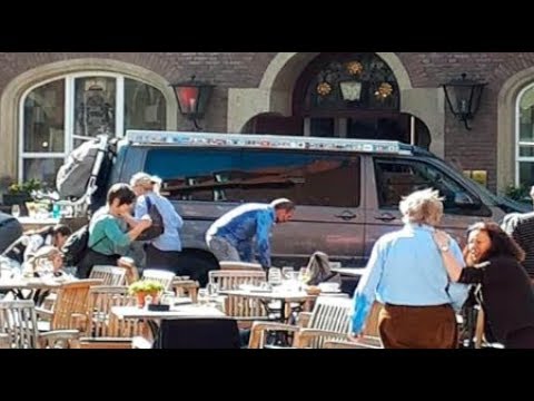 BREAKING Update Van runs over crowd 3 killed Muenste Germany driver shoots self DEAD April 2018 Video