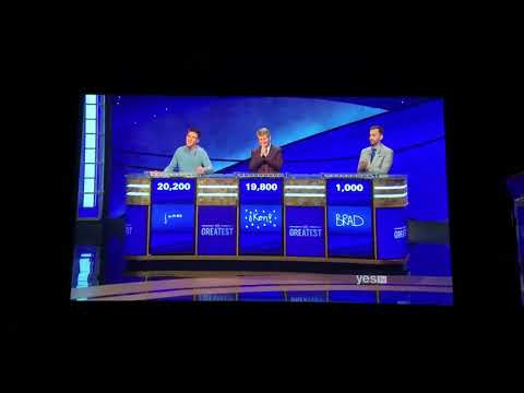 Double Jeopardy, Greatest of All Time Day 4, Game 2 - MAYBE GAME-CHANGING 3rd Daily Double (1/14/20)