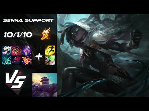 SUPPORT Senna vs Braum - NA Grandmaster Patch 14.9