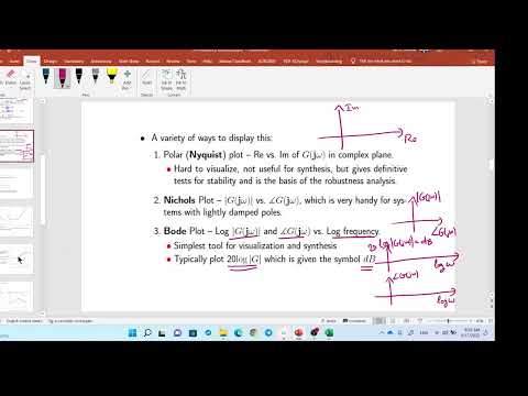 Control Theory 1 - Frequency Response part 1