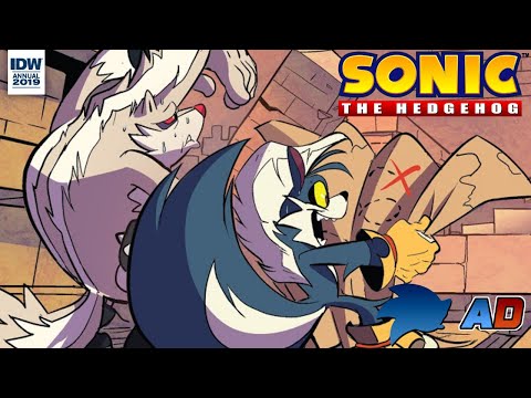 Sonic the Hedgehog Annual 2019 (IDW) - Curse of the Pyramid Dub