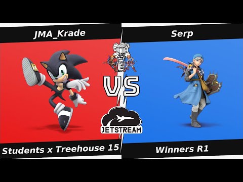 Students x Treehouse 15 Winners R1 - JMA_Krade (Sonic) Vs Serp (Hero) - SSBU