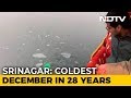 Srinagar Witnesses Coldest Night In 28 Years At Minus 7 6 Degrees