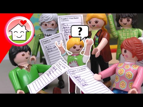 Playmobil Familie Hauser - Projekttage - Schulgeschichte mit Lena