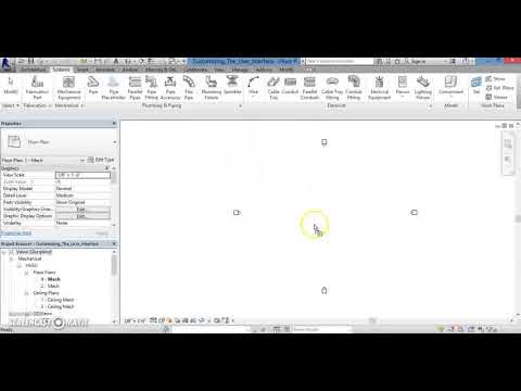 Revit Lesson 39 - Customizing The User Interface
