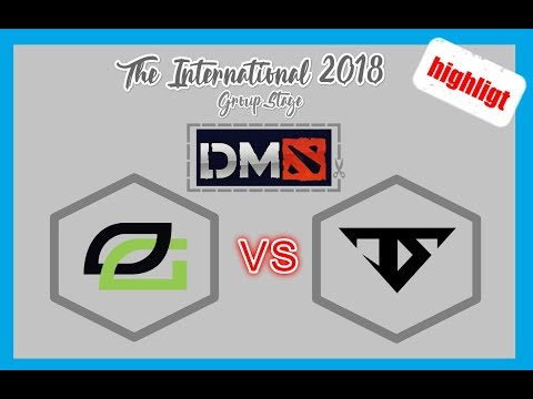 opTic Gaming VS Team Serenity || TI8 Group Stage Day 3 Dota 2 Highlight