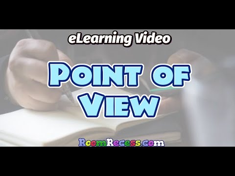 Point Of View eLearning Reading Video Lesson for Kids