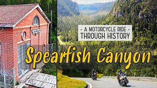 Spearfish Canyon - History & Motorcycle Ride - A Historical Ride Through Spearfish Canyon #spearfish