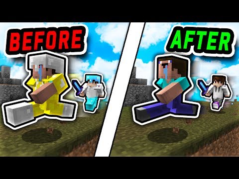 Grapeapplesauce - INVISIBLE ARMOR TEXTURE PACK CHALLENGE! (Minecraft Skywars)