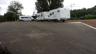 preview picture of video 'Aire de camping-car de Pougues-les-Eaux (58 - Nièvre)'