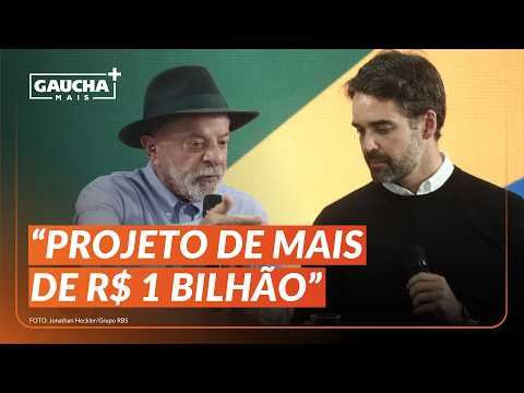 RECONSTRUÇÃO RS: Reunião de LEITE e LULA em Canoas deve destravar obras contra as cheias | Gaúcha+