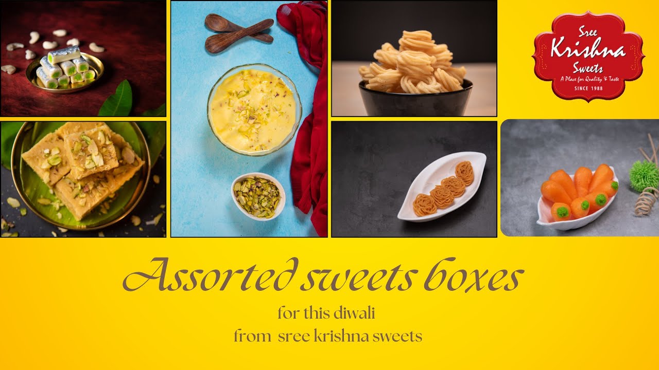 Big surprises for this Diwali!!! Surprise your loved ones with gift boxes from Sree Krishna sweets..