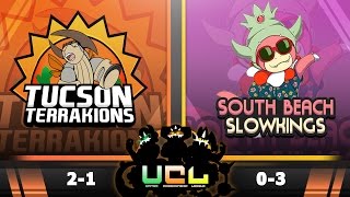 Pokémon ORAS LIVE Wi-Fi Battle [UCL S2W4] Tucson Terrakions vs South Beach Slowkings by King Nappy