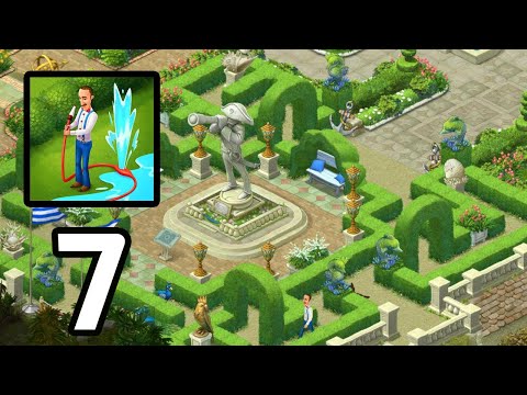 Gardenscapes‏ - Gameplay Part 7 (Android,IOS)