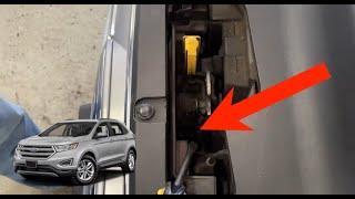 QUICK FIX: How To Close Hood That Won’t Shut On A 2015 - 2021 Ford Edge - EASY FIX