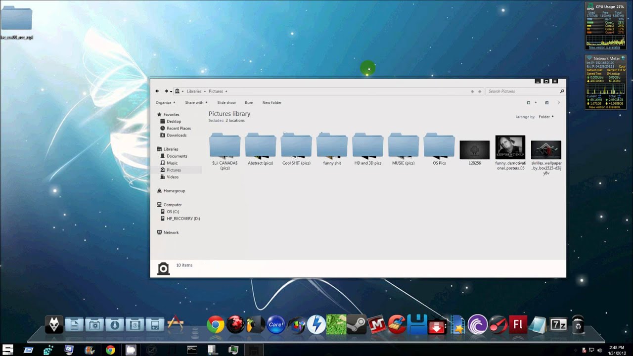 The Simple Skin pack (windows 7)