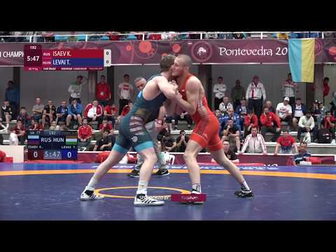 GOLD GR - 77 kg: K. ISAEV (RUS) v. T. LEVAI (HUN)