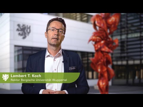 Videobotschaft des Rektors an alle Mitglieder der Bergischen Uni vor dem Sommersemester 2021