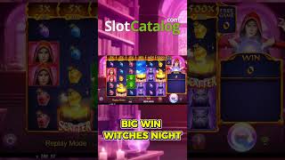 Big Win Witches Night  #videoslots #slot #games #bigwin #videogames #gaming #igaming #game #tada