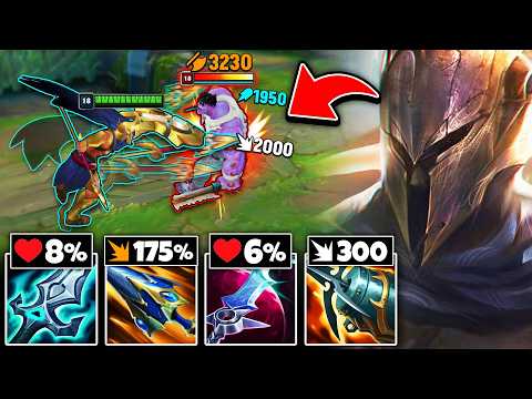 Pantheon but I stack Max HP damage and literally One-Shot Dr. Mundo... (THIS IS GENIUS)