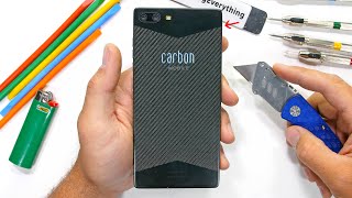 Carbon 1 MK II Durability Test - How strong is a CARBON FIBER smartphone?