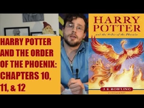Harry Potter and the Order of the Phoenix Chapters 10, 11, and 12