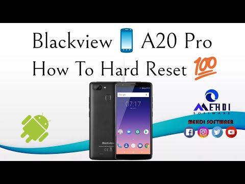 Blackview📱A20 Pro How To Hard Reset💯طريقة عمل الفورمات وإعادة ضبط إعدادات المصنع
